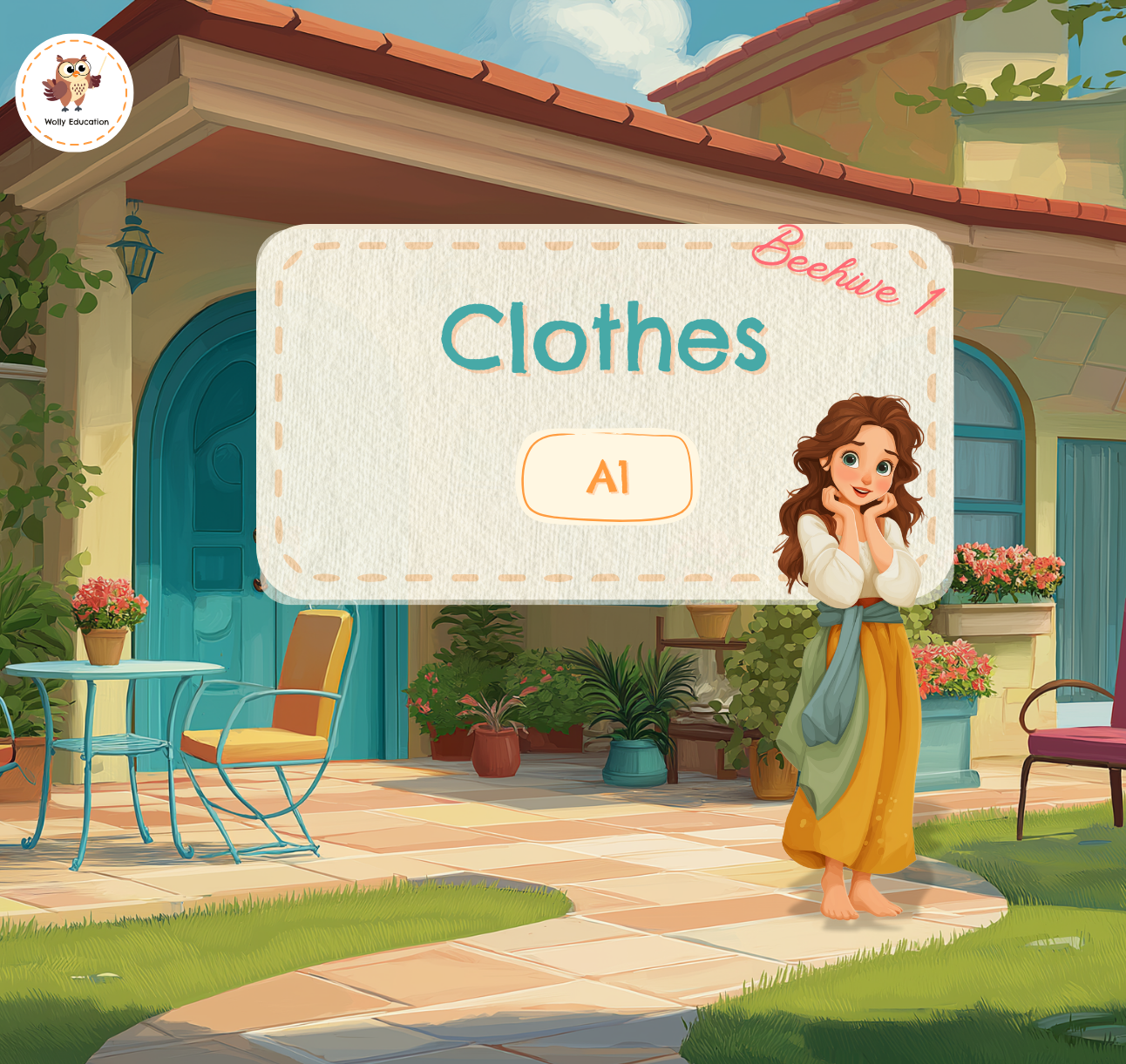 genially clothes lesson, genially clothes, ESL clothes lesson, genially this,that,these,those