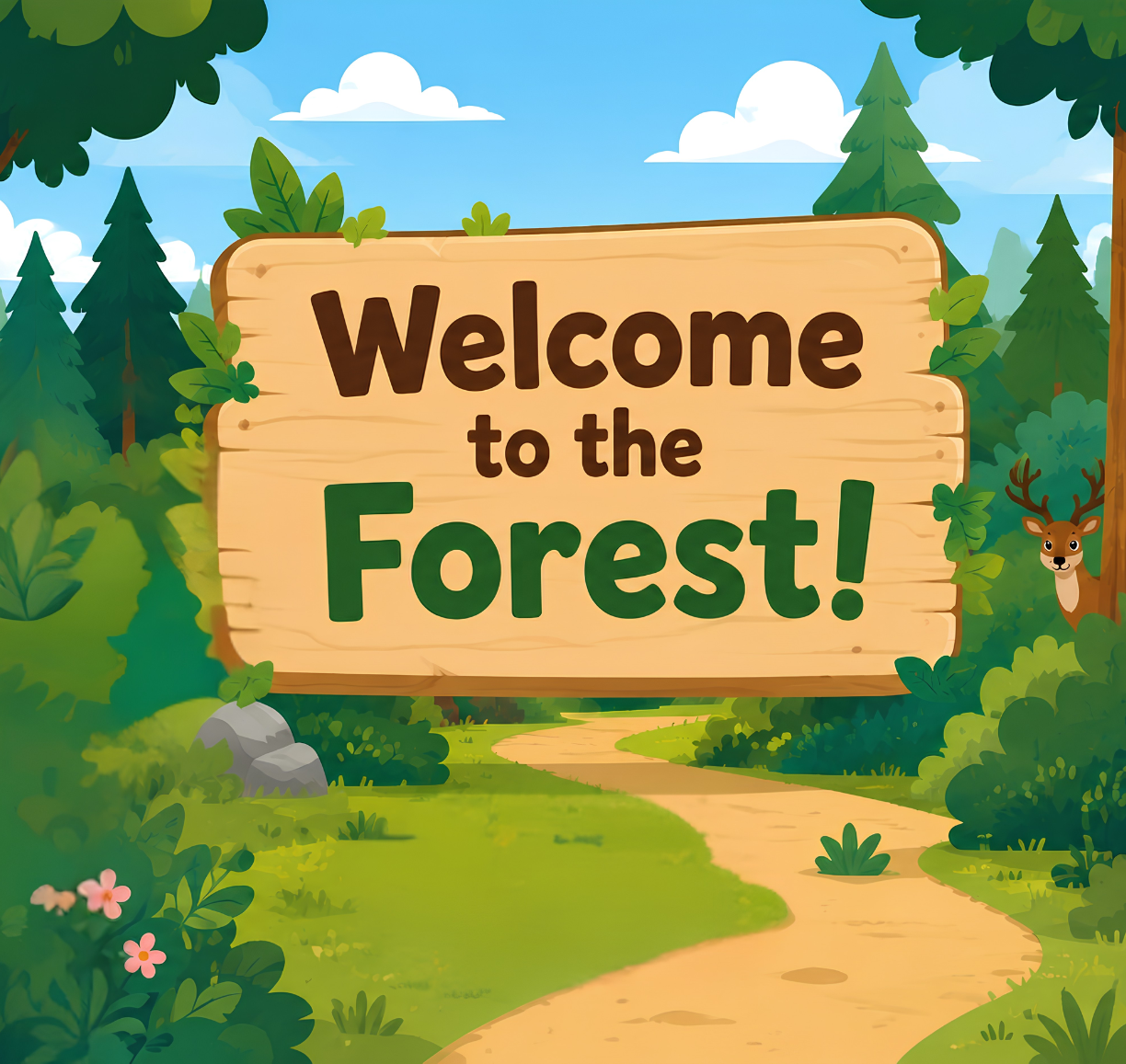 genially forest animals for kids, forest animals, animals for kids, forest animals in English, animal sounds for kids, animal vocabulary, English games for kids, forest animal activities