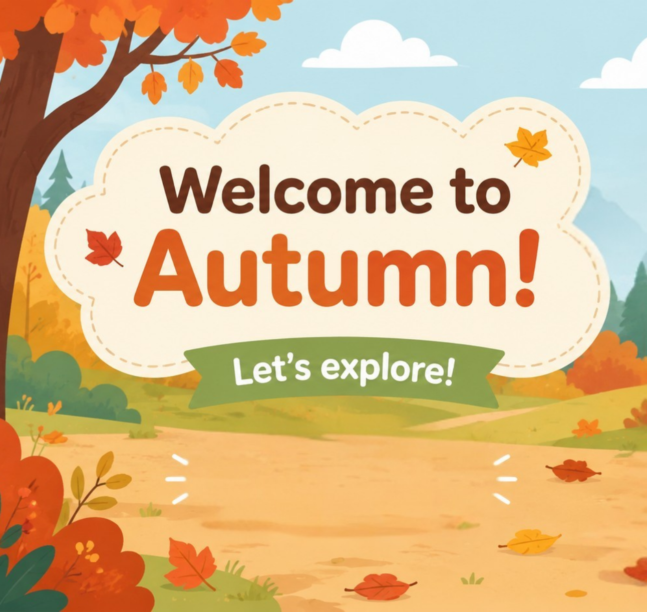 genially autumn lesson, autumn lesson for kids, English for preschoolers, seasons in English for kids, autumn vocabulary, fall vocabulary for kids, preschool ESL autumn activities, autumn animals for kids, nature lesson in English, autumn weather vocabulary, interactive English lesson