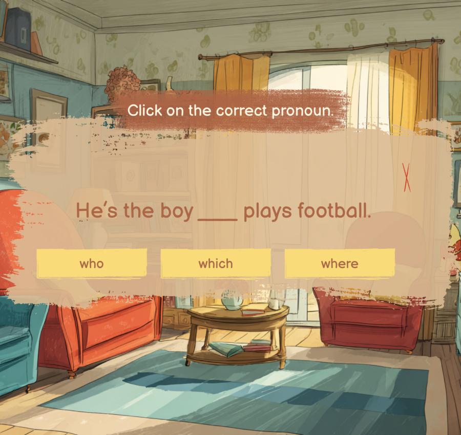 Question slide from Beehive 4 Fun at Home lesson asking Do you help your parents at home How