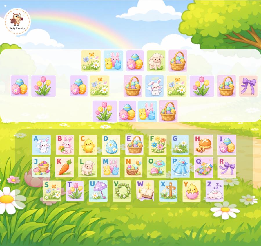 easter genially, easter genially lesson,  easter warm-up pack, easter activities for kids, interactive easter lesson, genially easter activities, esl easter vocabulary, easter games for preschool, easter lesson for kindergarten, easter speaking activities, interactive holiday lesson, easter esl resource