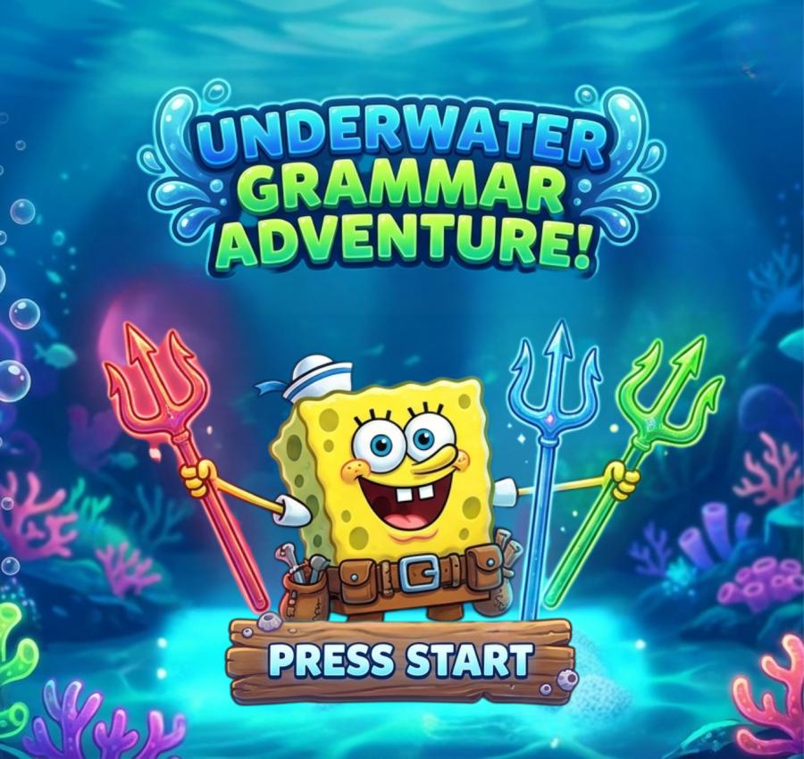 genially modal verbs, must have to should game, ESL modal verbs lesson, interactive grammar game, Genially ESL activity, must vs have to, should grammar activities, SpongeBob ESL game, underwater grammar lesson, beginner ESL grammar, A1 A2 modal verbs, obligation and advice lesson, interactive English game, grammar adventure for kids, online ESL activities, speaking grammar games, modal verbs for children, fun ESL grammar lesson, Genially grammar presentation