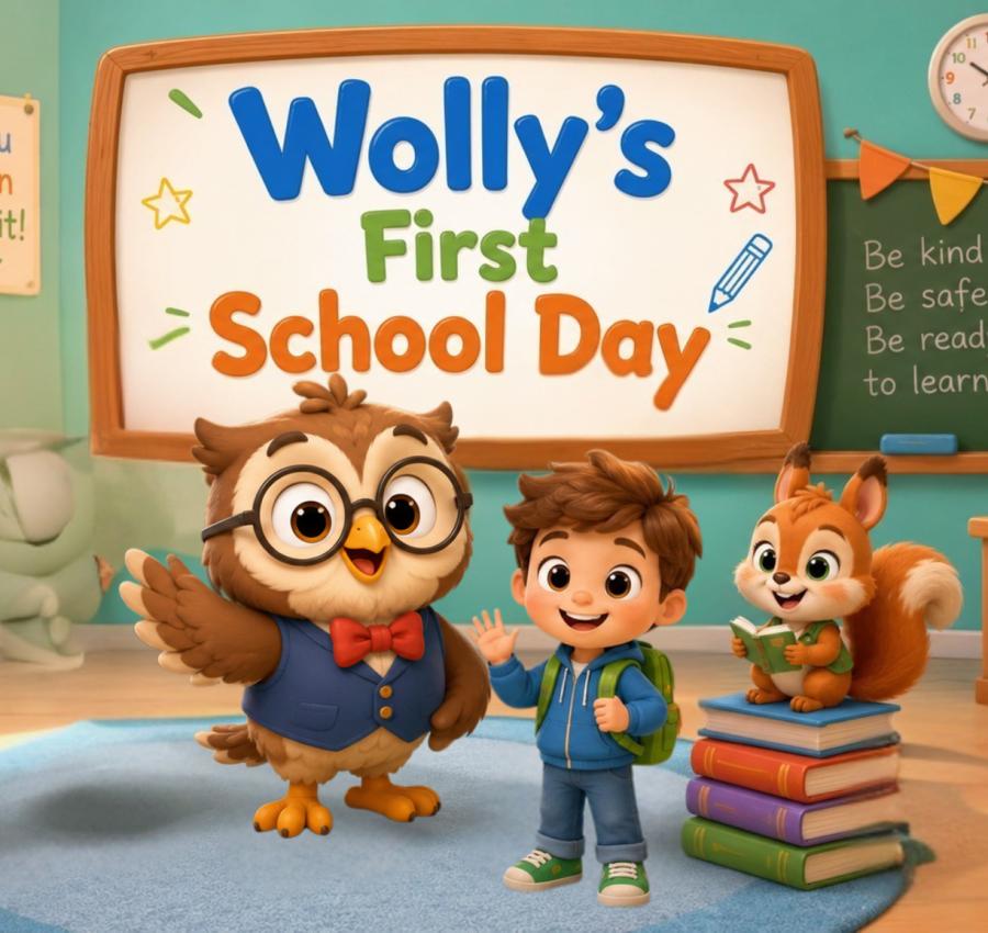 genially back to school English lesson, school vocabulary for kids, classroom vocabulary ESL, interactive English lesson, ESL games for kids, English school vocabulary, beginner English lesson, A1 English for children, primary English activities, back to school ESL activities, classroom objects English, school vocabulary games, interactive ESL lesson, English lesson for young learners, Wolly Education